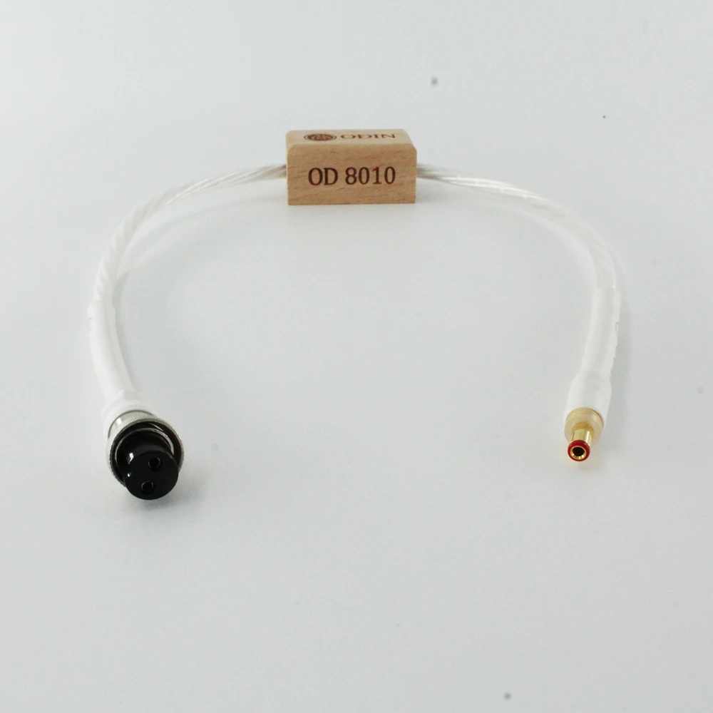 Nordost odin Silver Plated GX16 2Pin to DC 3.5*1.5/5.5*2.1/5.5*2.5mm Gold plated Plug Linear Power Supply Air Output Cable