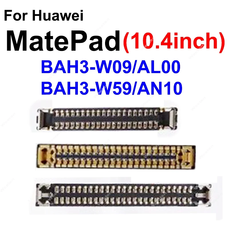 

For Huawei MatePad 10.4 inch W09/AL00 W59/AN10 4G 5G USB Mainboard Flex Clip LCD Screen Flex Cable Connector Clip on Motherboard