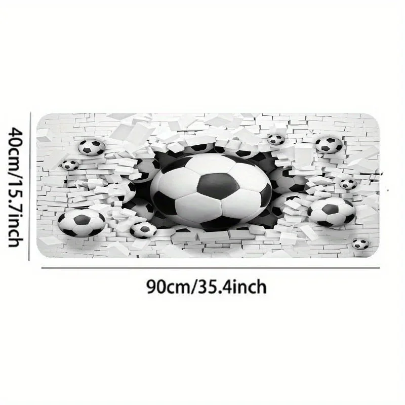 Tappetino per mouse da gioco di calcio di grandi dimensioni Tappetino da scrivania in gomma lavabile antiscivolo per studio e-sport Uso in ufficio Tappetino per mouse Tappetino per mouse Articoli più economici