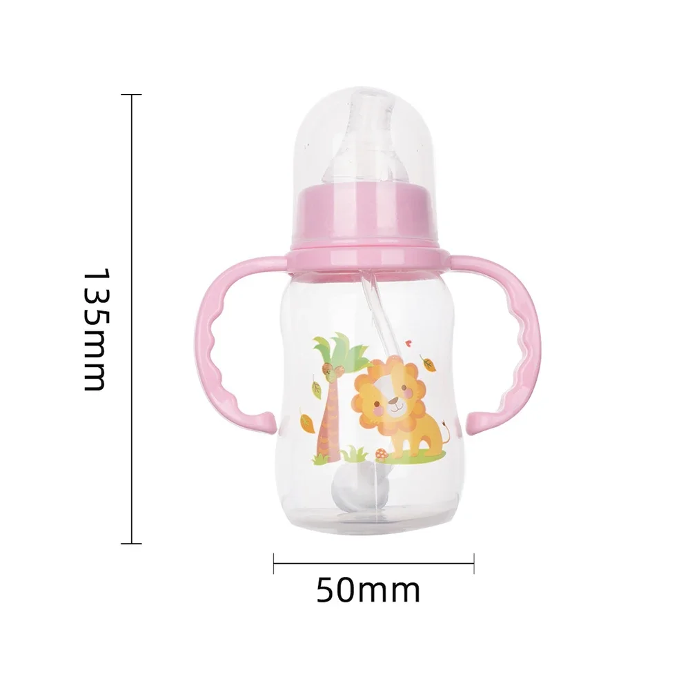 赤ちゃん用のミニポータブル母乳育児ボトル,150ml,BPAフリー,新生児,子供,看護ケア用の小さなフルーツジュース