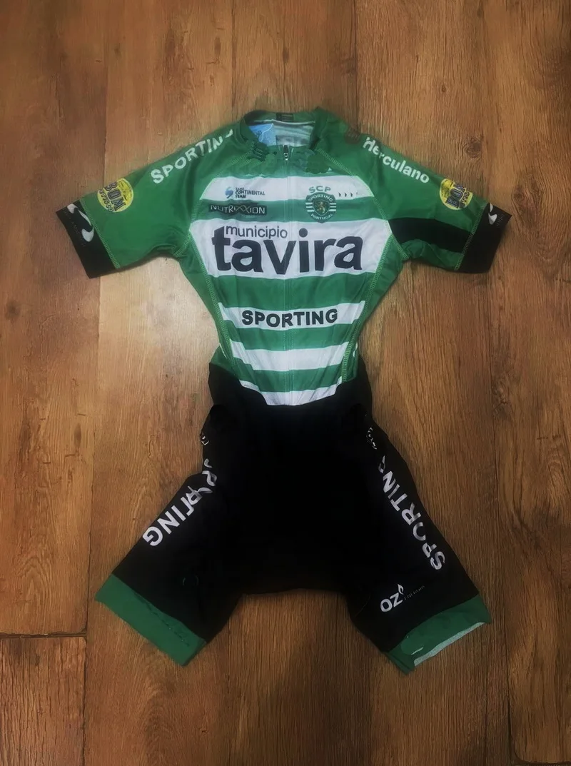 LASER CUT Skinsuit TAVIRA TEAM Bodysuit SHORT Cycling Jersey Bike Bicycle Clothing Maillot Ropa Ciclismo