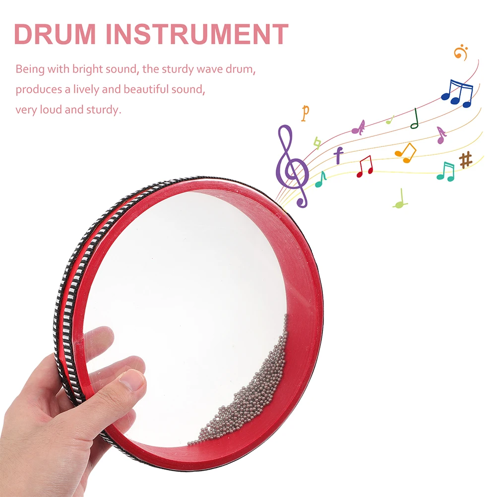 

Surf Drum Kids Musical Instruments Ocean Wave Hand Tambourine Percussion Plastic Sea Child Kids' & for
