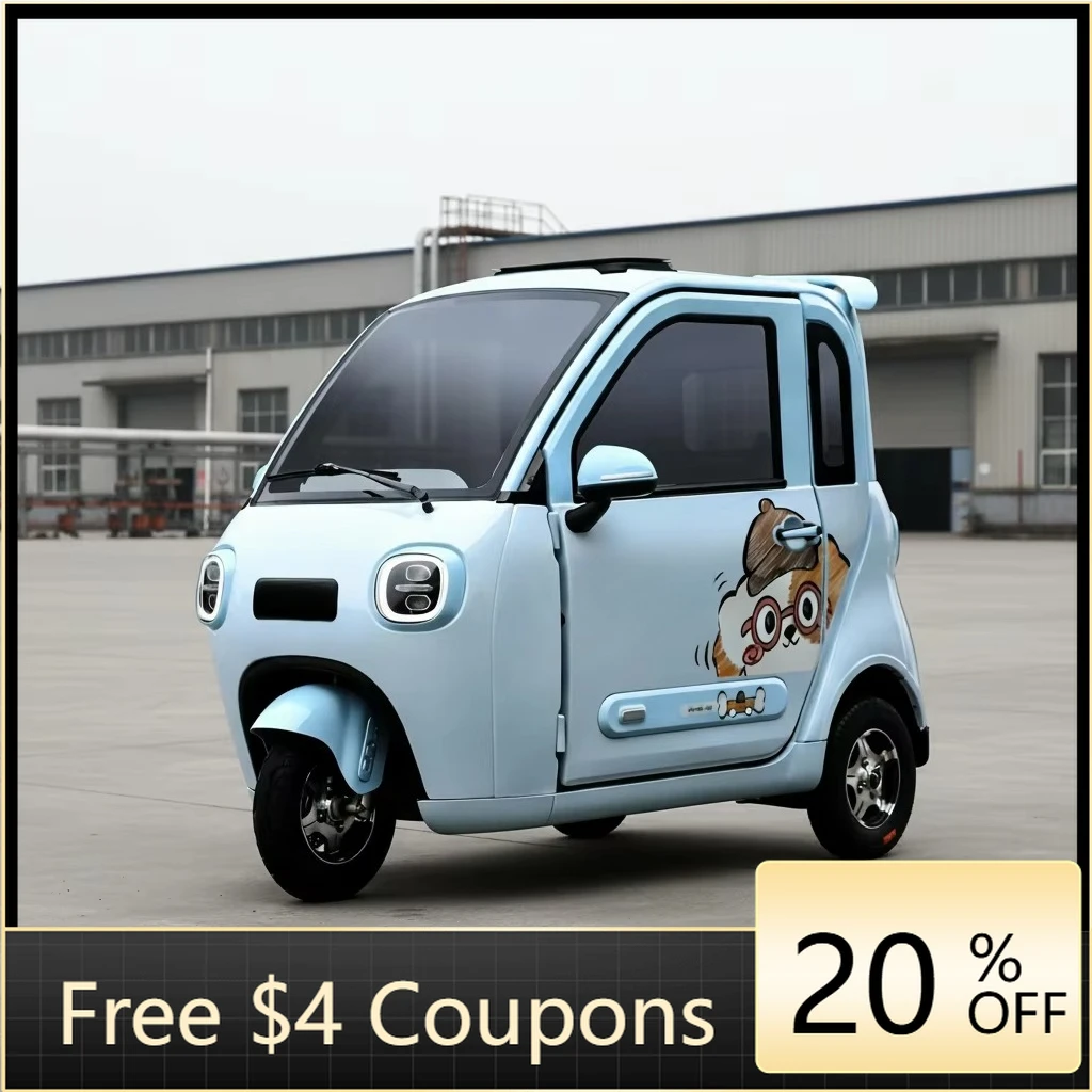 

yzhgb1200W high-power permanent magnet motor electric closed leisure travel tricycle