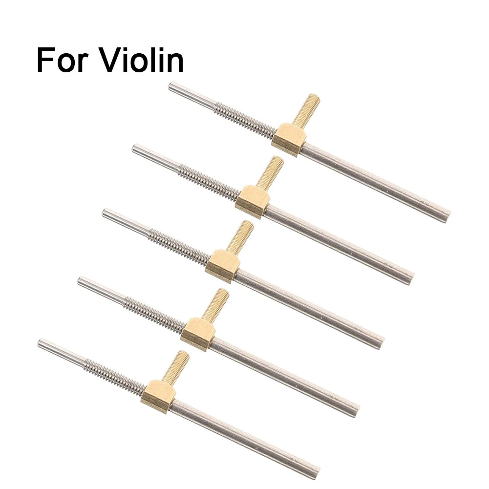 Bow Screw Rods Violin Bow Screw Compatible with a Variety of Violin Sizes For Bow Screw for 44 34 12 14 18 Violins