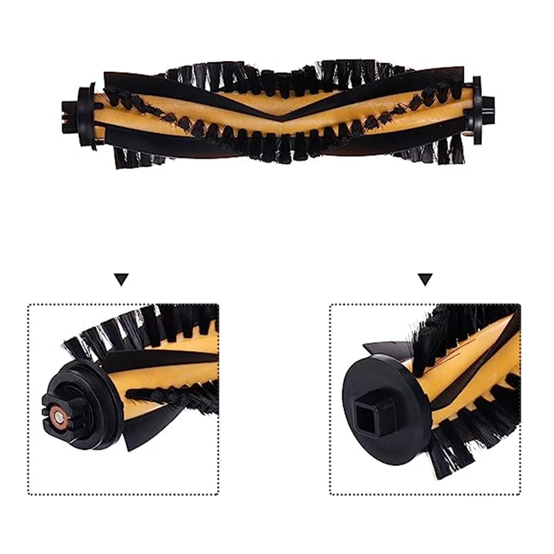 Couvercle de brosse principale, accessoires de balayeuse Ecovacs Cobos, pièces N79 N79S /DN620, couvercle de brosse à rouleau