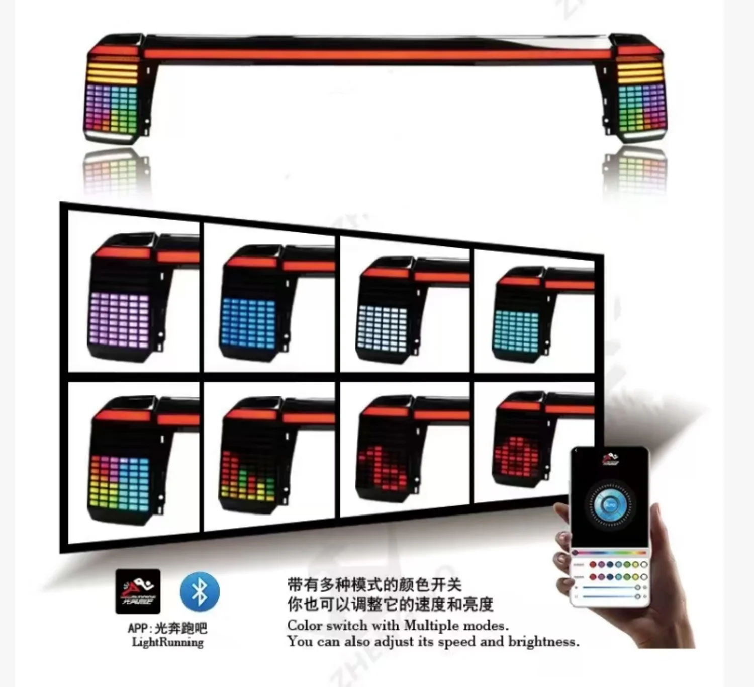 LED Additional Brake Warning Lamp Tail Light for Toyota Land Cruiser PRADO LC250 21-25  Turn Signal accesorios para auto