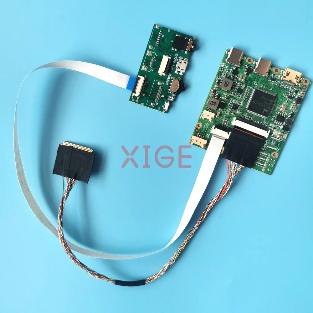 

Плата драйвера контроллера для B140XW01 V0/V8/VB B140XW04 V0 DIY Kit 1366x768 Mini-HDMI USB-C LVDS 40-контактный TYPE-C 14-дюймовый матричный ноутбук
