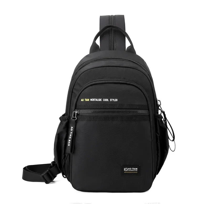 New Shoulder Bag Man 2024 Casual Chest bags Business Male Bag Multi-Functional Men Backpack Cycling Sports Rucksack Travel Pack