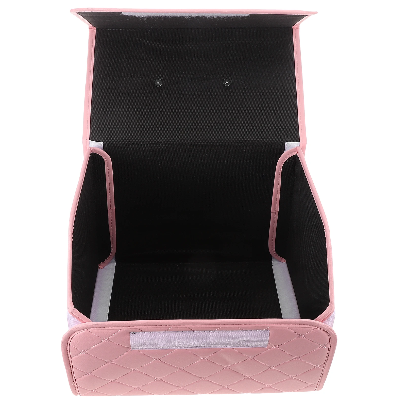 

Car Storage Box Organizer Artificial Foldable Multi-Functional Car Trunk Organizer Easy Install Durable Storage Solution