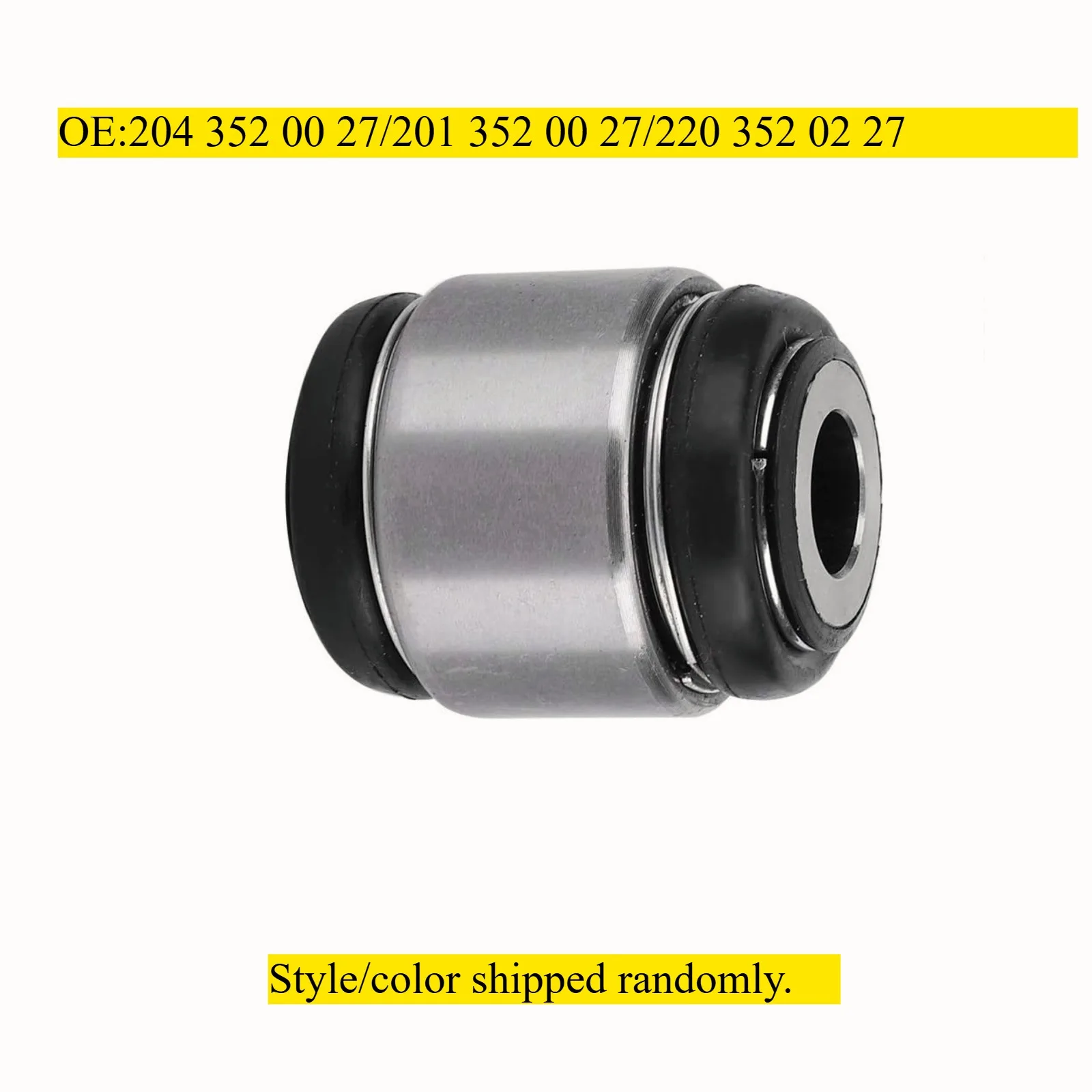 Rear Control Arm Bushing for Benz W202 W203 W204 W205 W211 W212 W220 W221 W222 C220 C280 C300 C350e C450 C63 C32 AMG, 2043520027
