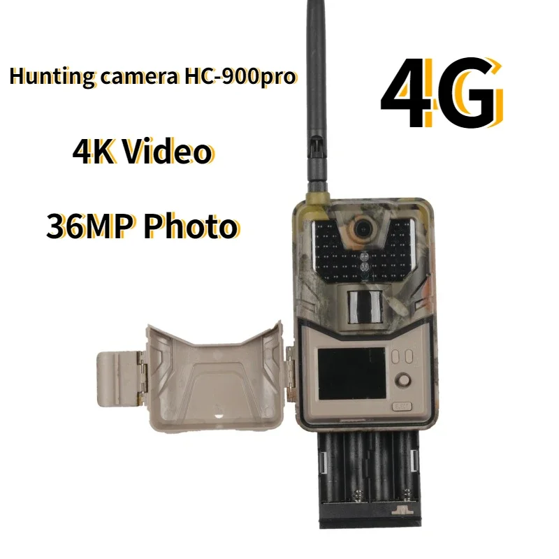 36MP 4K 4G outdoor Hunting camera HC-900Pro With APP remote mobile phone control view photos/videos Wildlife Trail at any time