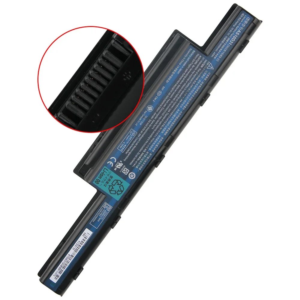 Imagem -03 - Bateria de Substituição para Acer As10d31 As10d81 As10d51 As10d51 4741g 7560g 4752g 5349 5750g E1471g As5253 Ns51 Ts44 5736z