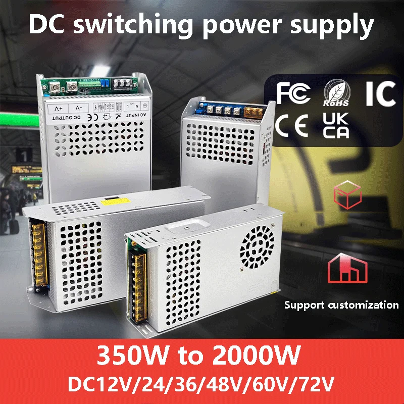 

SE Series AC110/220V to 12V to 70V DC power supply 800W Switching power supply, industrial equipment motor transformer
