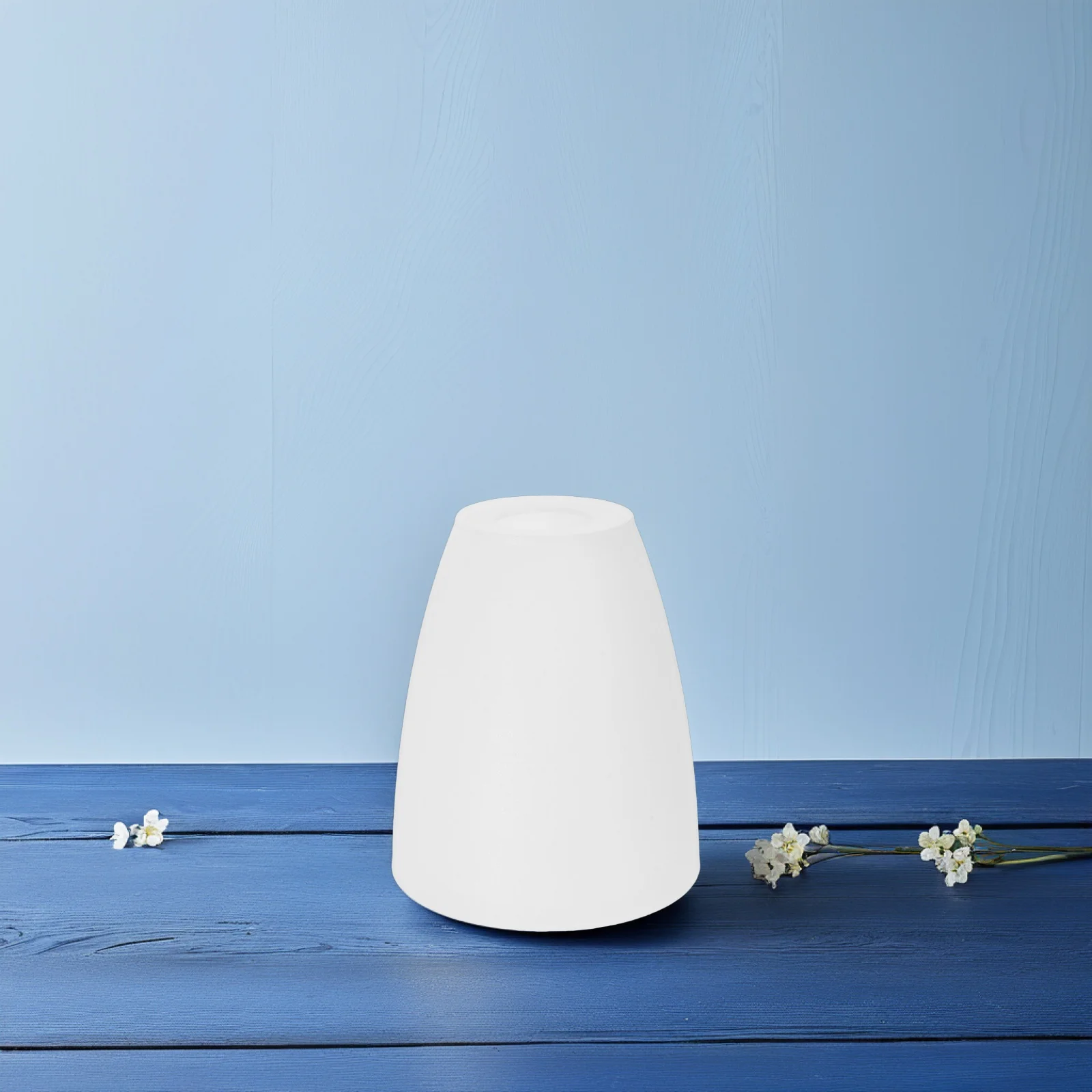 4 pezzi piccoli paralumi in plastica di ricambio per lampade da terra da tavolo design a bocca piatta decorazioni per la casa bianche coperture per lampadine moderne