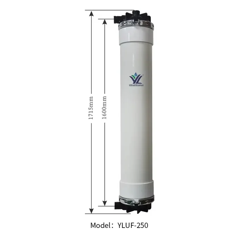 High Flux Ultrafiltration UF Membrane Module 0.01 Micron Pressure Vessel for Municipal Water Treatment Anti-Fouling