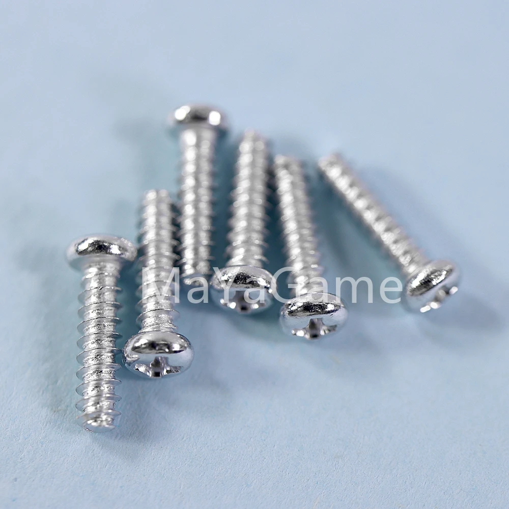 100sets OCGAME For PS2 7W 9W Host Screw Six in One 70000 90000 Case Screw Replacement 6 in 1 Screws
