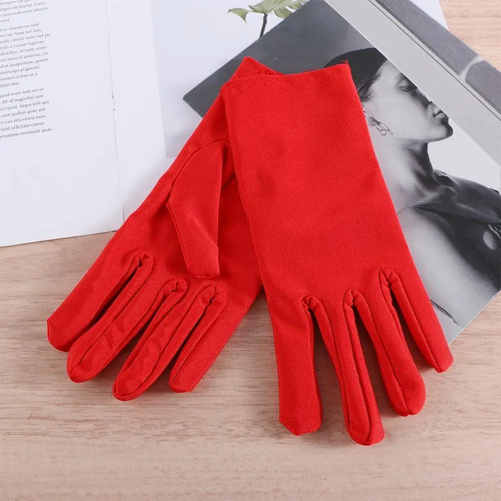 Men Abrasion-resistant Pure Color Pearlescent Summer Outdoor Sports Gloves Driving Gloves Sun Protection Mittens Female Gloves