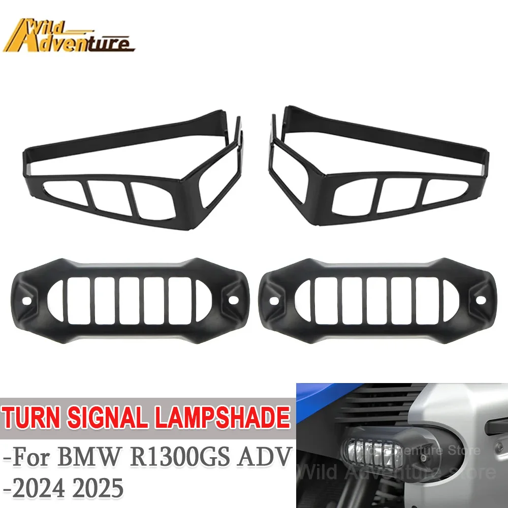 

Motorcycle Front Rear Turn Signal Protection For LED Multifunction Turn Signals For BMW R1300GS ADV R 1300 GS Adventure 2024-25