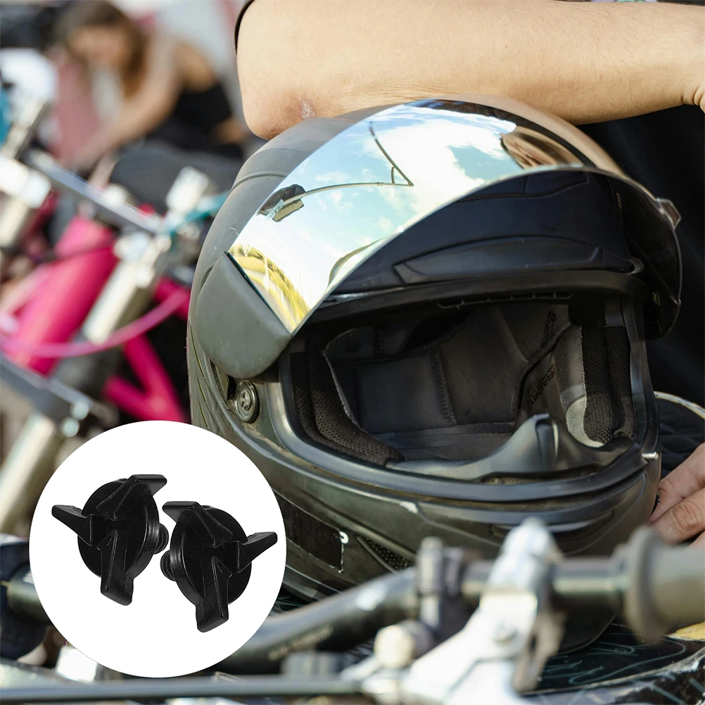 

12 pcs Durable Motorcycle Visor Bolts Replacement Kit Universal Fit Lightweight Plastic Screws Easy Installation Screw Set For