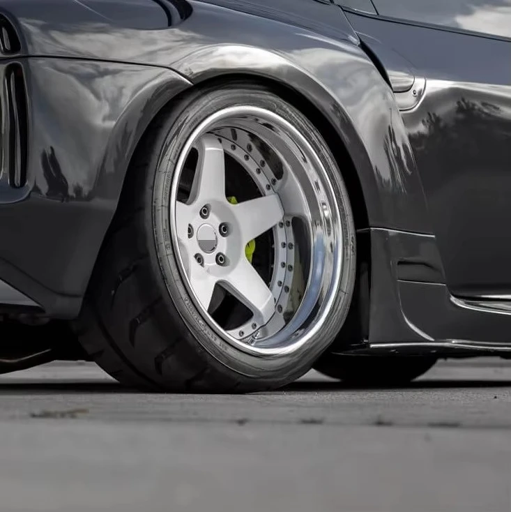 Rines Forjados Monobloque de 2 y 3 Piezas de 15-26 Pulgadas, 5 Radios, 5x130, 5x114.3, 5x130 para Auto BMW M3 M4