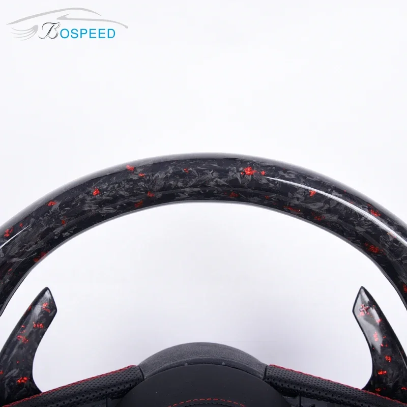 For  A3 A4 B9 A5 Rs3 Rs4 Rs5 S3 S4 S5 Rs6 Rs7 Forged Carbon Fibre Steering Wheel