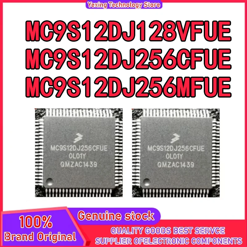 MC9S12DJ128VFUE MC9S12DJ256CFUE MC9S12DJ256MFUE IC رقاقة 100% جديد وأصلي في المخزون