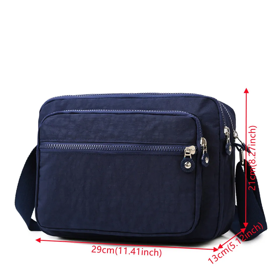 Waterproof Oxford Shoulder Bags Casual Top-handle Ladies Handbag Travel Tote Women's Crossbody Bag