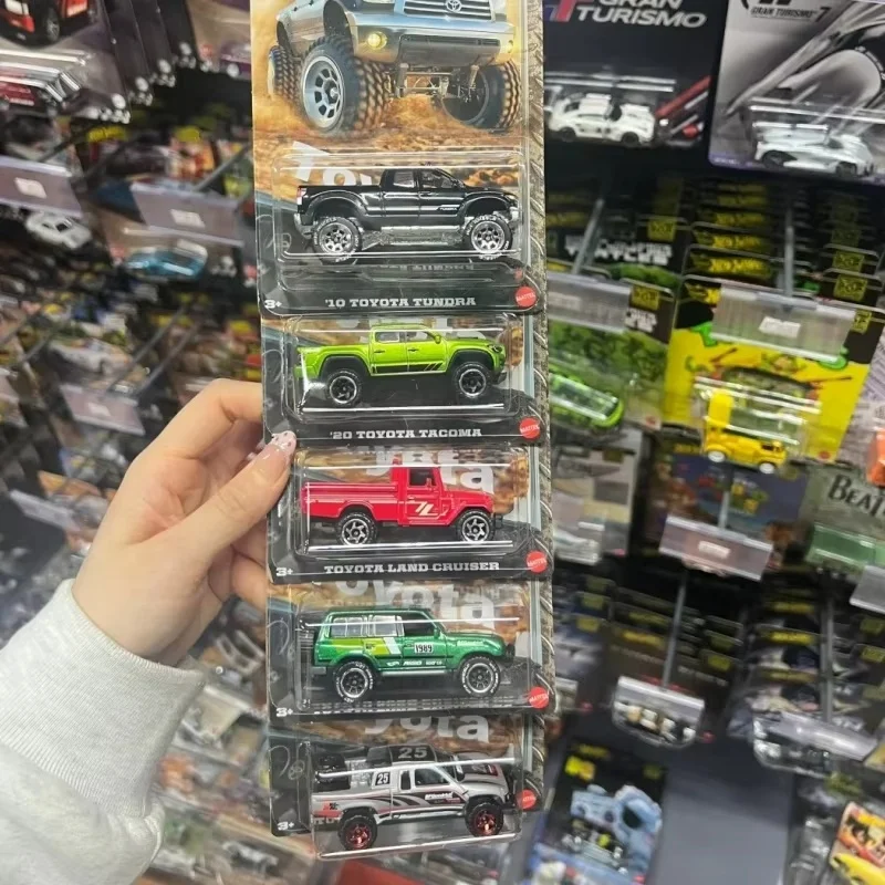 

Hot Sale Genuine Hot Wheels Land Cruiser Collectible Cars Model Series Off Road Set High Quality Car Collect Model Holiday Gifts