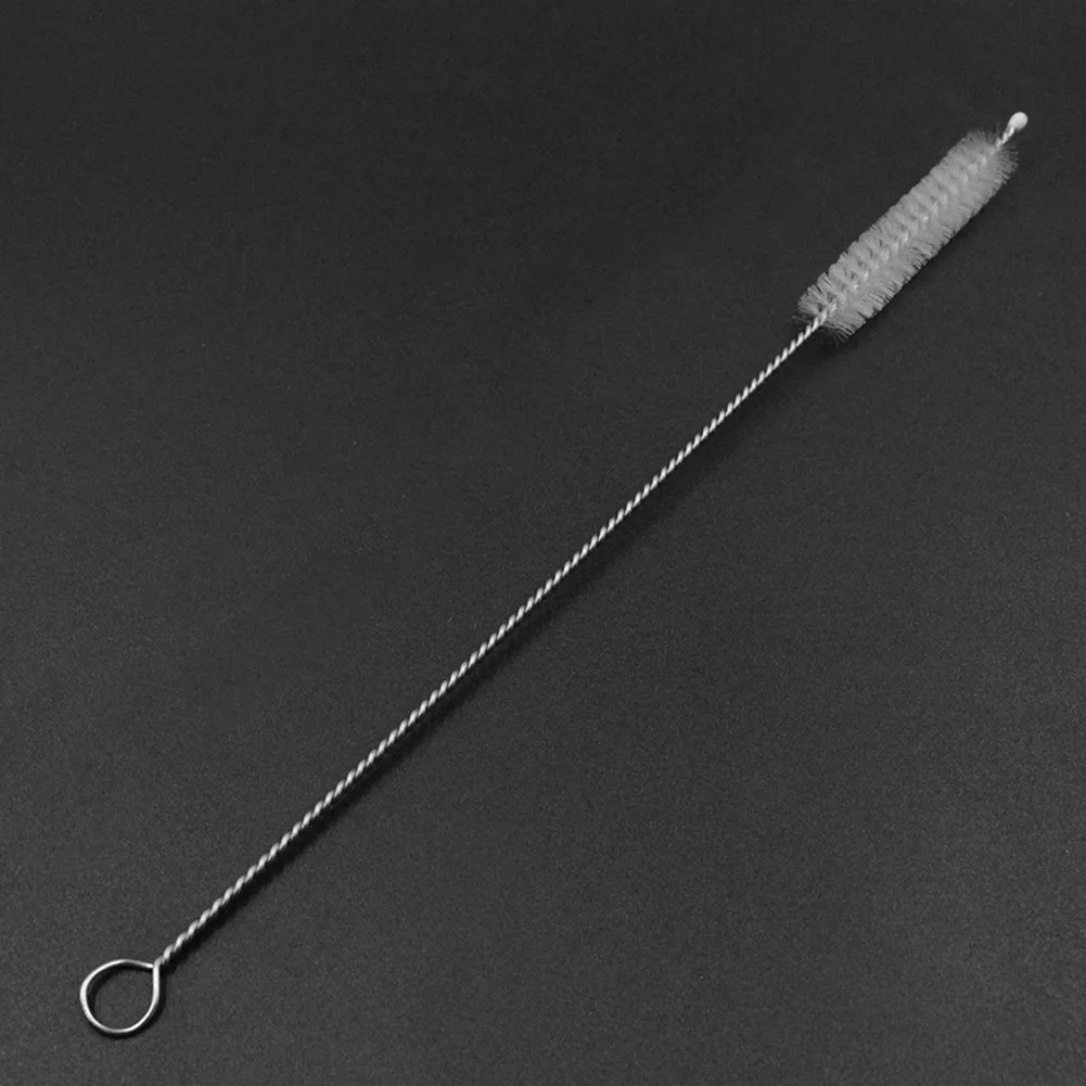 Stainless Steel Drinks Straw Cleaner Brush for Easy Oil Stain Removal and Bar Cleaning