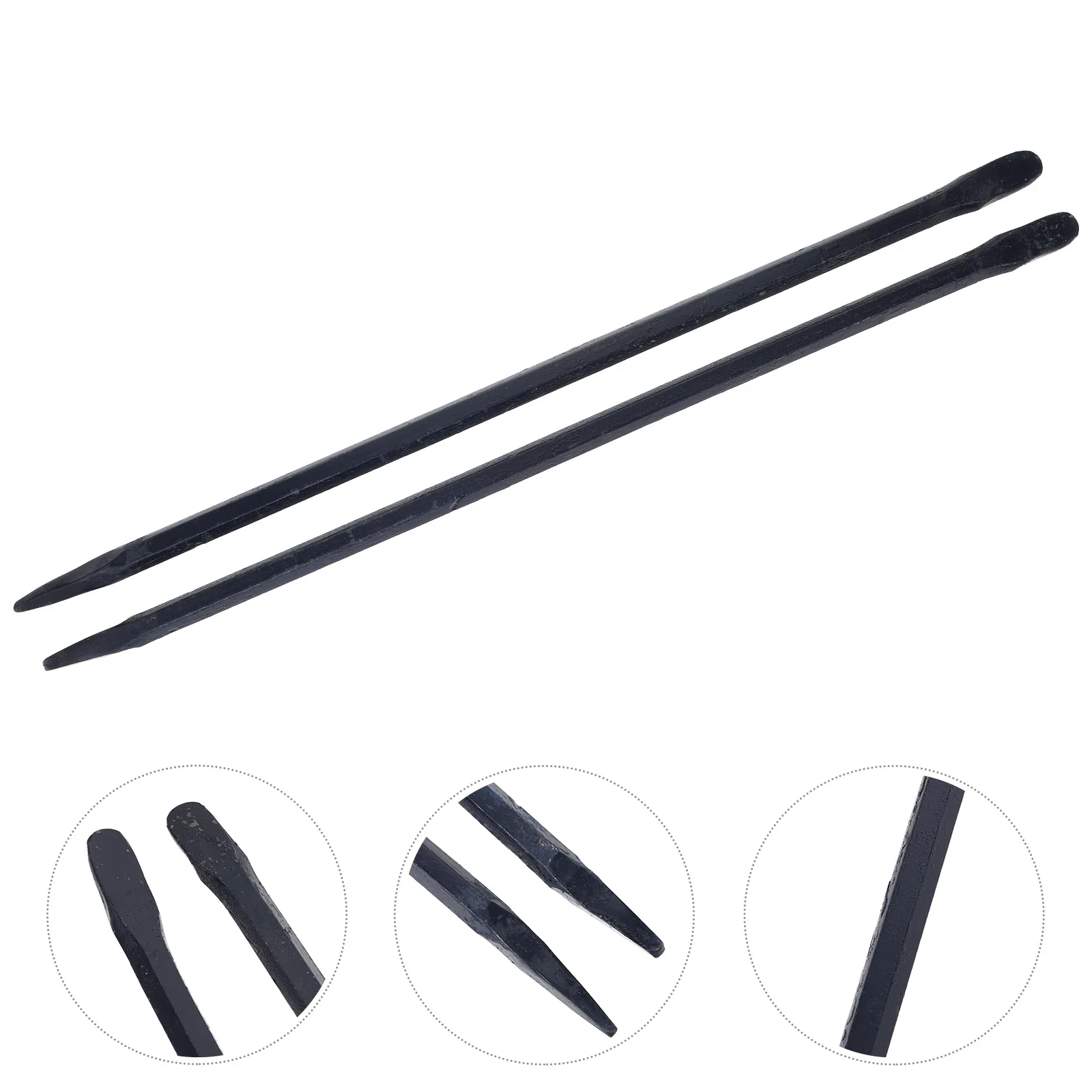 

2Pcs High Carbon Steel Nail Puller Crowbar Manganese Steel H Tools Blue Compact Screw Lifting Wrecking Bar Carpenter Household