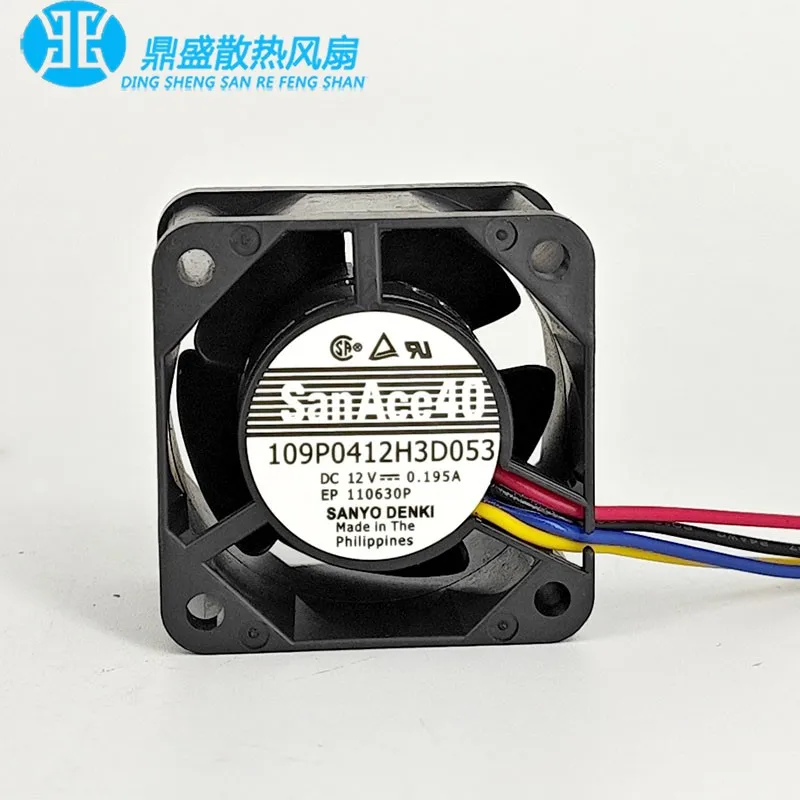 1pcs * 109P0412H332 ORIGINAL NEW COOLING FAN 12V 0.195A 4028 40*40*28mm RADIATOR