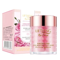 Rose Anti Wrinkle Aging Moisturizing Eye Cream Day and Night Elastic Care Anti Puffiness Dark Circles Removel Firming Eye Care
