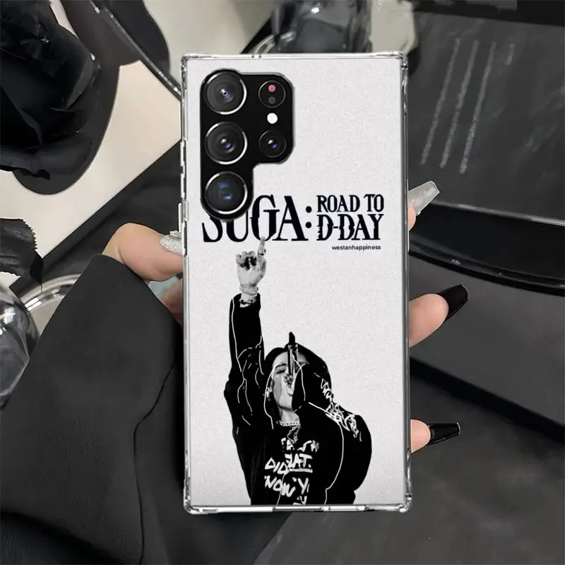 SUGA D-DAYs Phone Case for Samsung Galaxy Note 20 Ulte 10 Lite 9 8 Plus J4 J6 + J8 M11 M12 M30 M32 M60S M80S Soft Cover