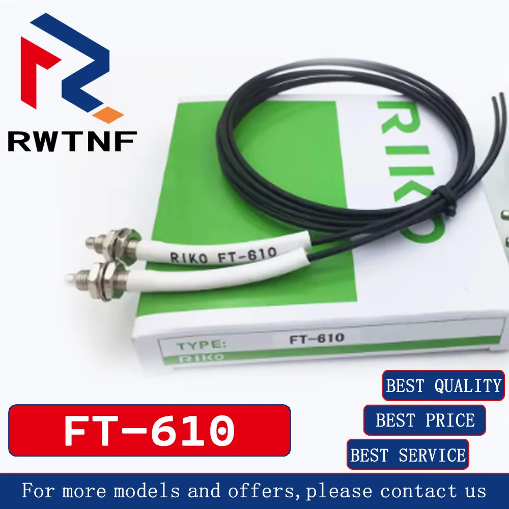Brand New Genuine FT-610 RIKO M6 fiber optic sensor for mutual irradiation,100% original warehouse stock