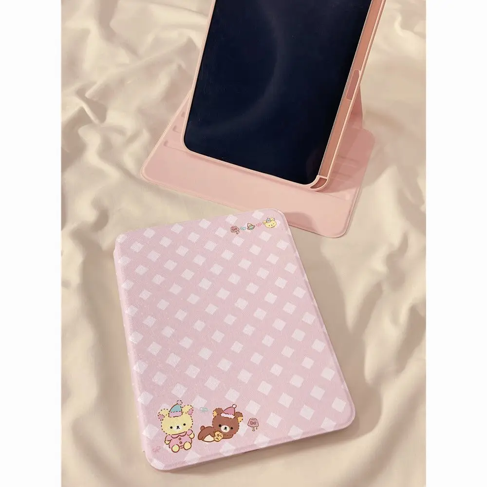 Rilakkuma Case for IPad 10 Air 6 Protective Cover Kawaii Protection Shell with Pen Slot for Apple IPad10 Air6 Tablet Anti-drop view 2