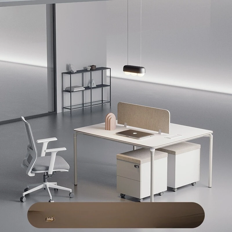 

4 Искусственный стол Современные интернет-знаменитости 2 Шесть трех Двойная стенд для персонала от лица до лица Стол на четыре человека