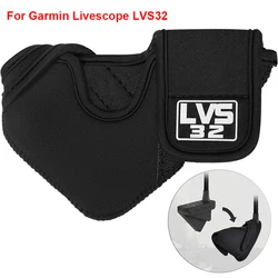 Reistransducerafdekking Neopreen dikkere transducerbeschermhoes voor Garmin Livescope LVS322, waterdicht UV-bestendig