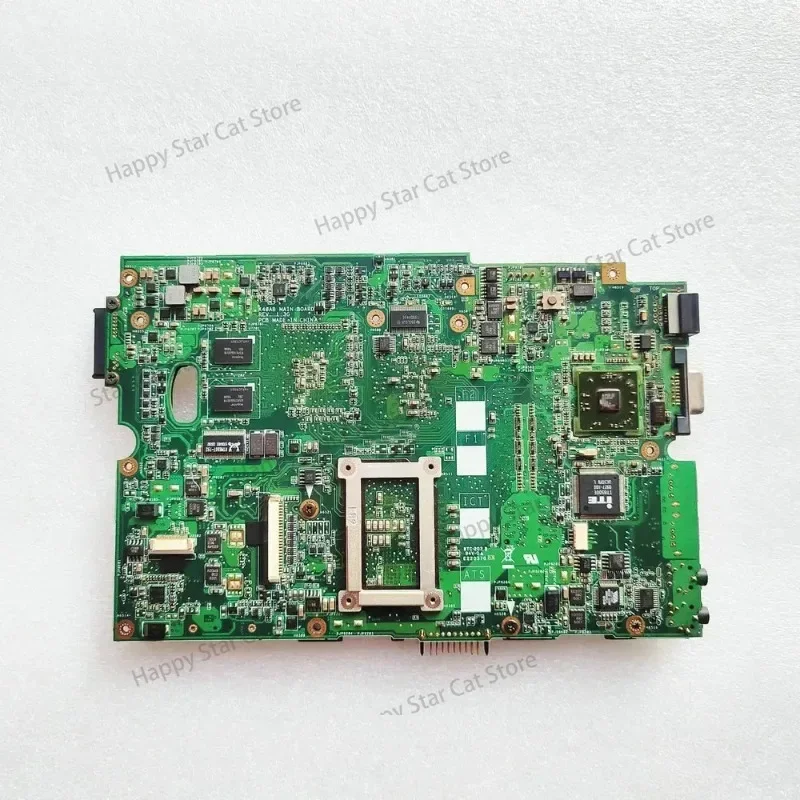 For K40AB Laptop Motherboard K40AB K50AB K50AF K40AF X8AAF MAIN BOARD DDR2 Notebook Mainboard REV.1.3G  with Graphics card