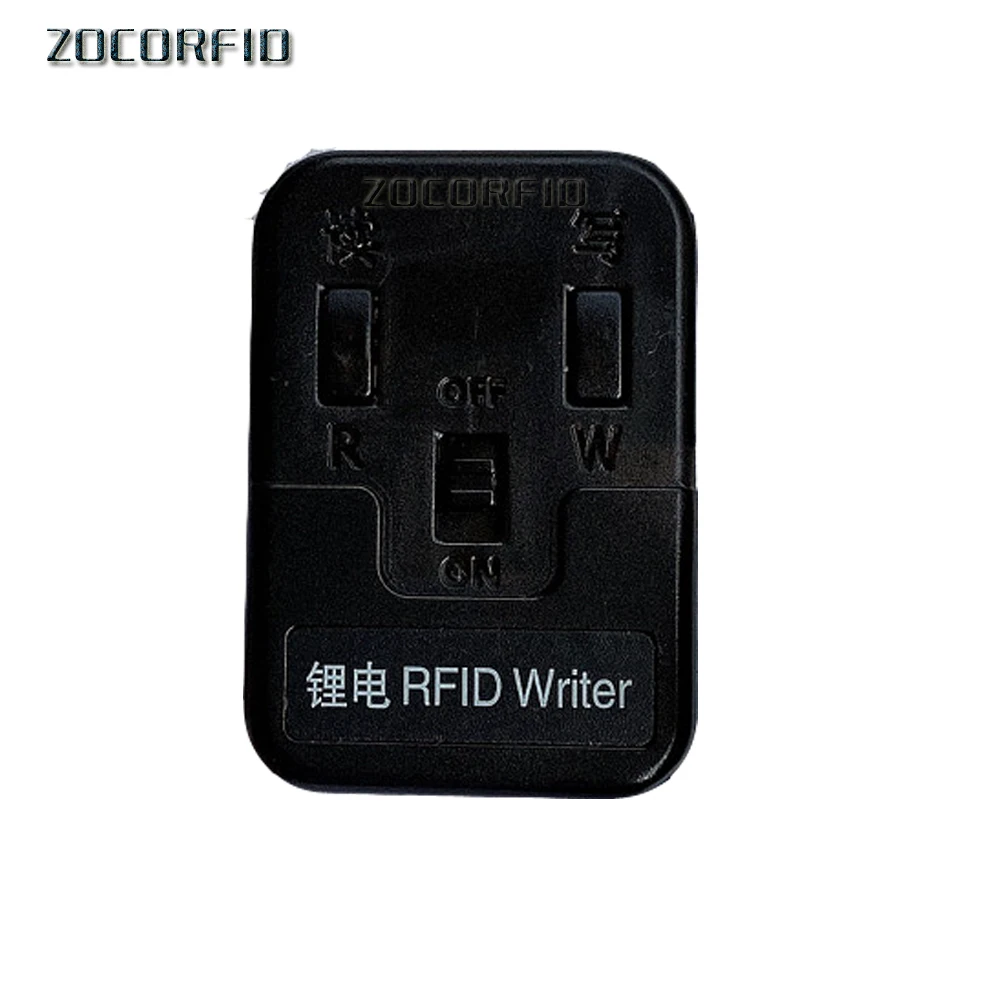 Mini Rechargeable RFID Duplicator Card Reader 125KHz EM4100 Copier Writer ID card Programmer Free 2pcs Rewritable ID Sticker