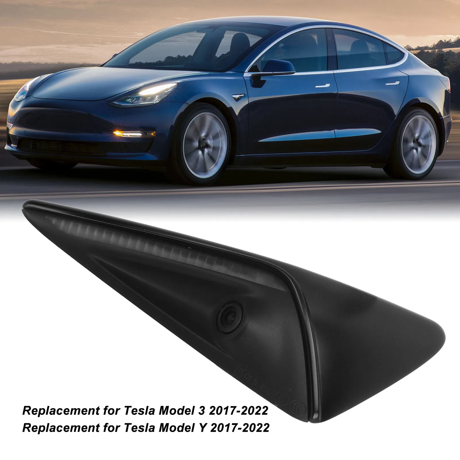 1125107‑50‑G Front Right Side Wing Fender Camera For Tesla Model Y 2017‑2022 Front Vane Camera Car Accessories 1pcs