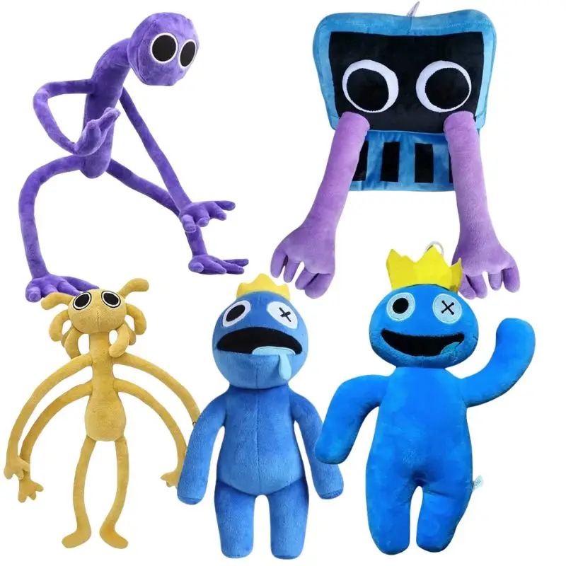 

25-30cm Rainbowes Friends Plush Toys Animation Monster Stuffed Doll Role Cartoon Game Puppet Toys For Children Christmas Gifts