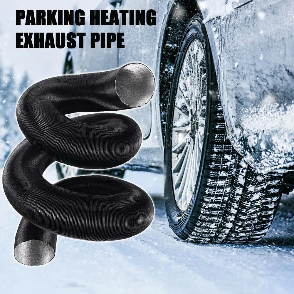 

1PC Air Diesel Parking Heater Duct Pipe Tube Hose For Extendable 75mm Parking heater air duct Car Accessories