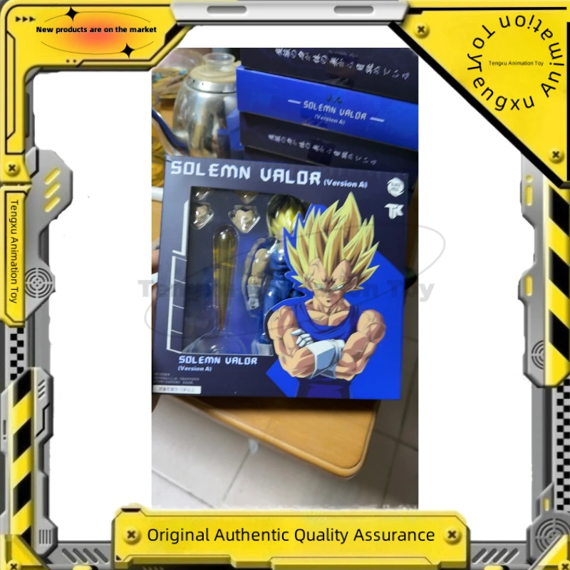 

【Товары на месте】Колборационная фигурка Black Hole TK Regular Blue Vegeta 3.0 Majin Vegeta SHF