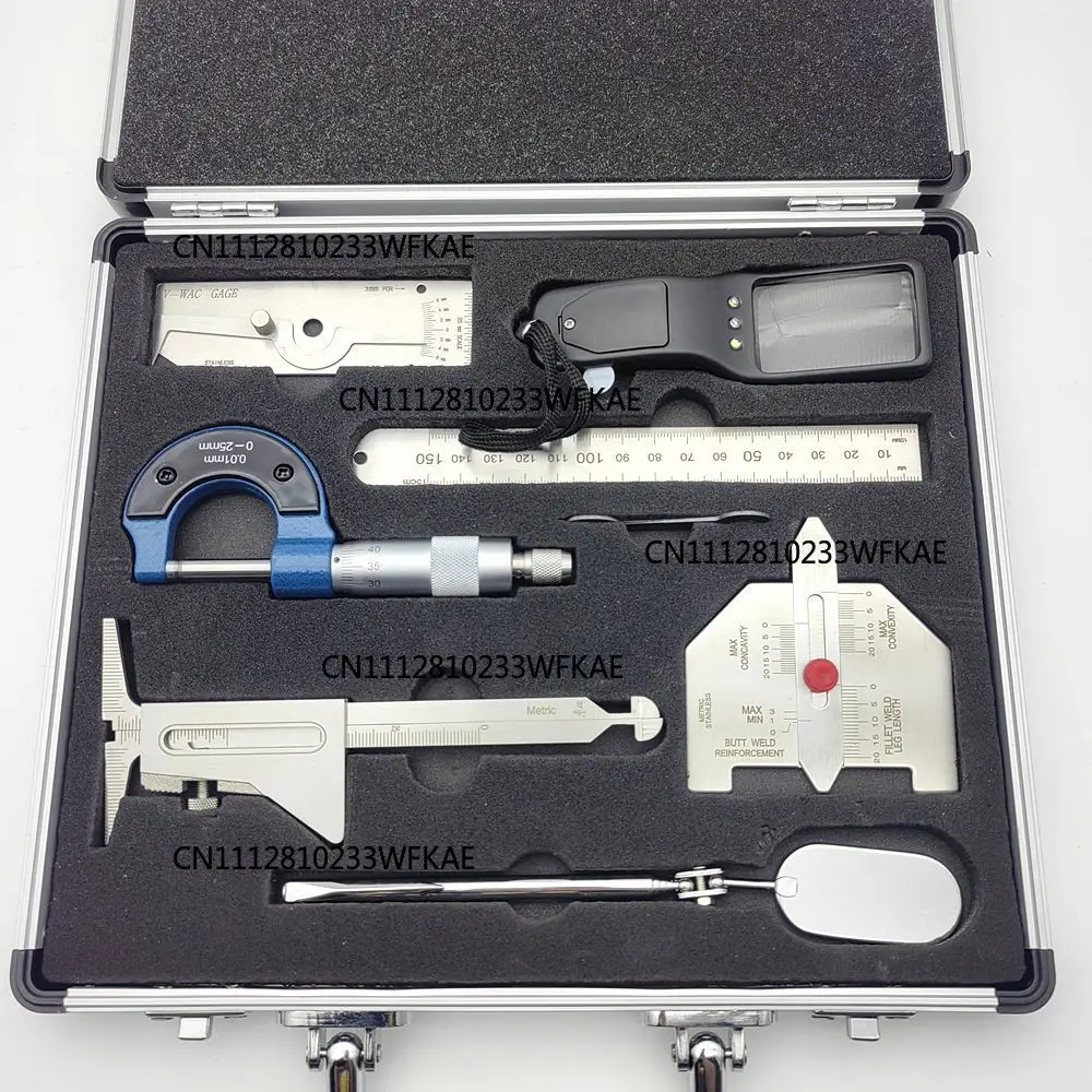 7PCS high quality Welding gauge welding measure weld inspection tool