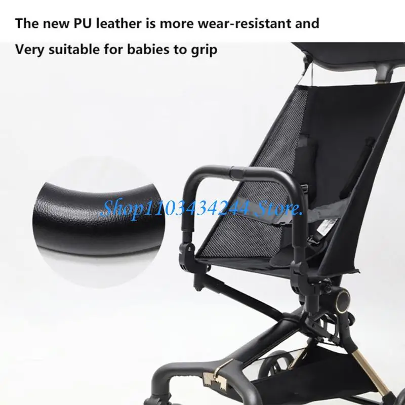Safety Handle for pram Adjustable & Easy Carry Protective Armrest for Parent