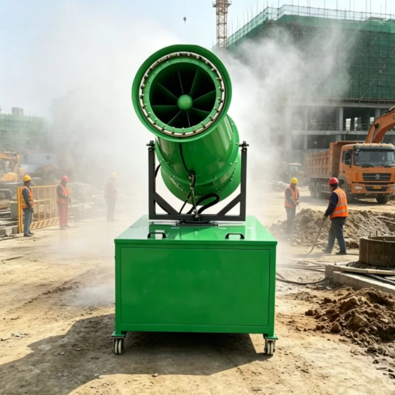 100m Fog Cannon Spraying Machine For Pest Elimination Road Demolition Site Mine Dust Suppression Equipment