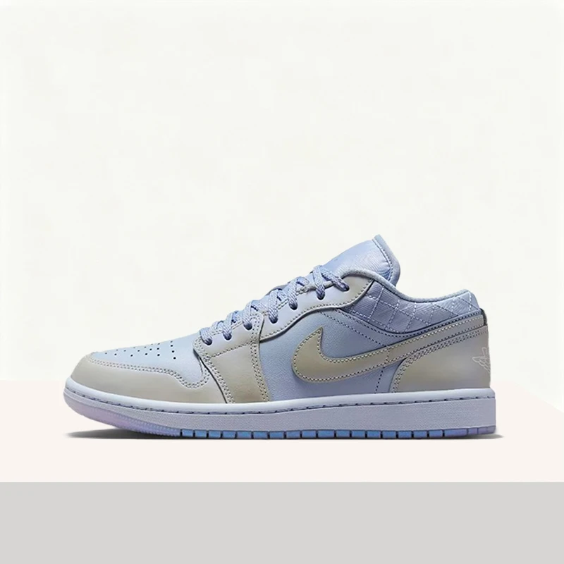 Nike Air Jordan 1 Low Stylish, Comfortable, Versatile, Premium Support Low-Top Sneakers Women's Blue IM5129-010
