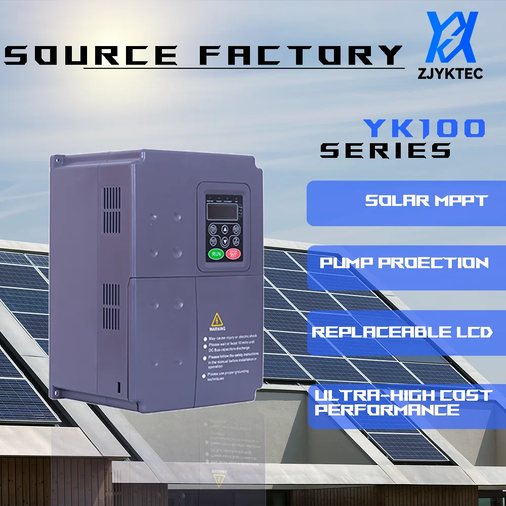 Popular 15 kw Vfd 20 hp Vfd Intermediate Frequency Inverter Customized Wholesale Modern 15kw VFD Inverter with MPPT for Solar