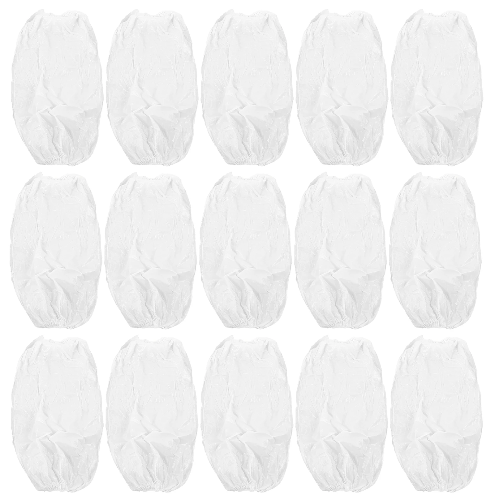 

100pcs Waterproof Oil-proof Disposable Arm Sleeves for Home Cleaning Hotel Kitchen BBQ White Protective Gloves Labor Safety