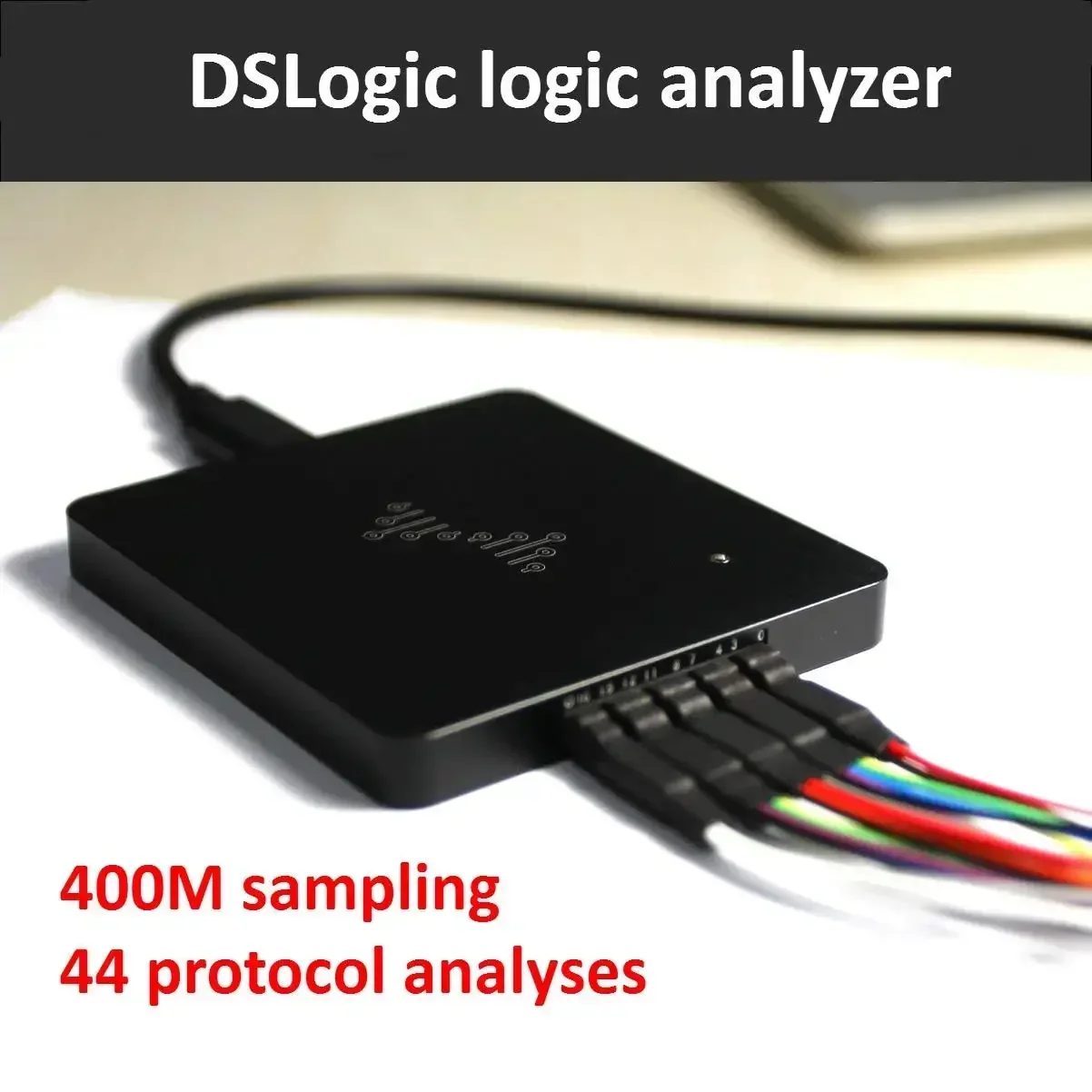 

DSLogic Logic Analyzer 5 Times Bandwide Maximum 400M Sampling 16-channel Debugging Assistant DSLogicU2 Basic Plus